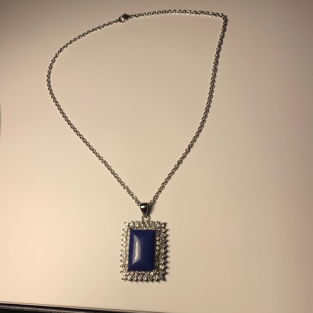 Blue lapis necklace